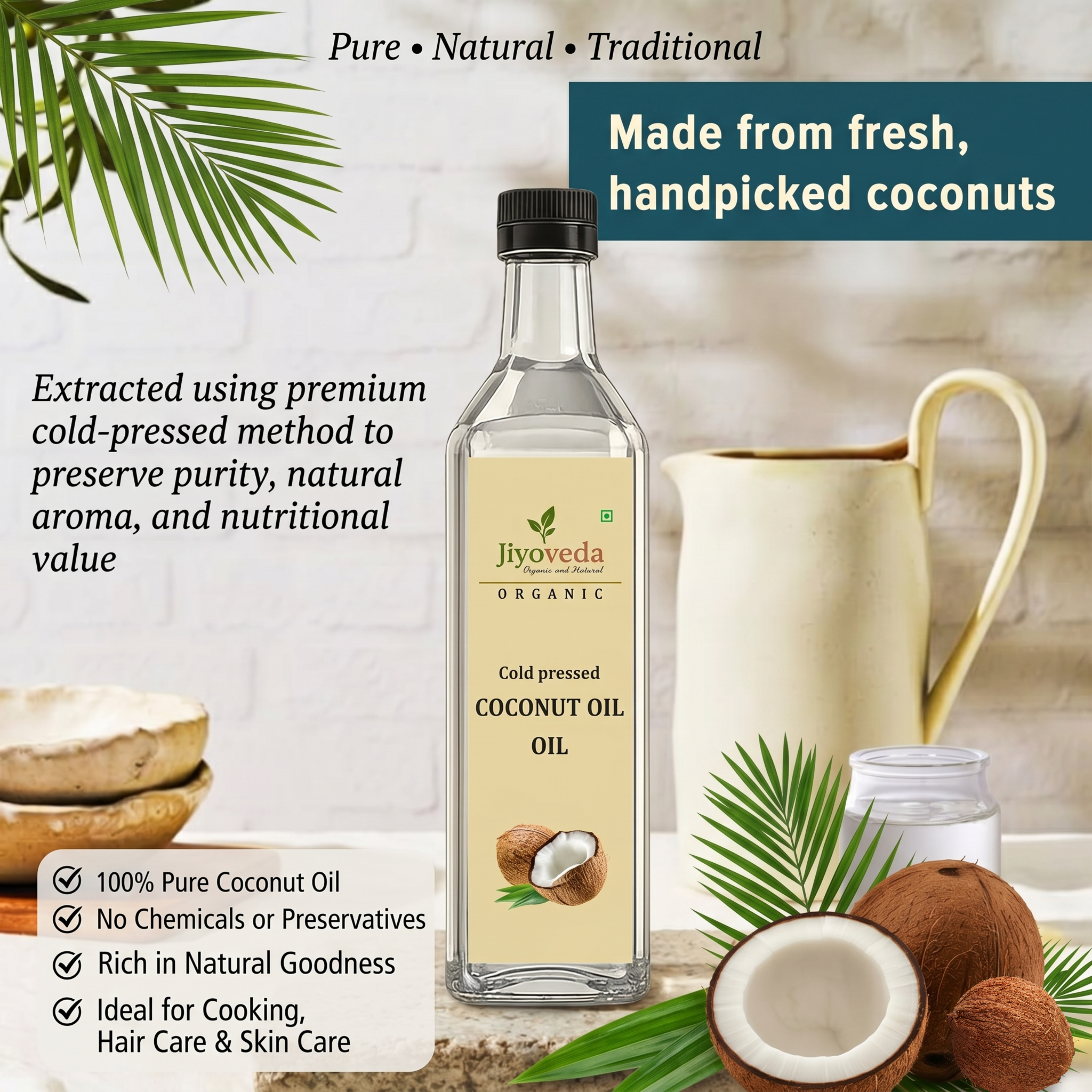 Cold Pressed Coconut Oil