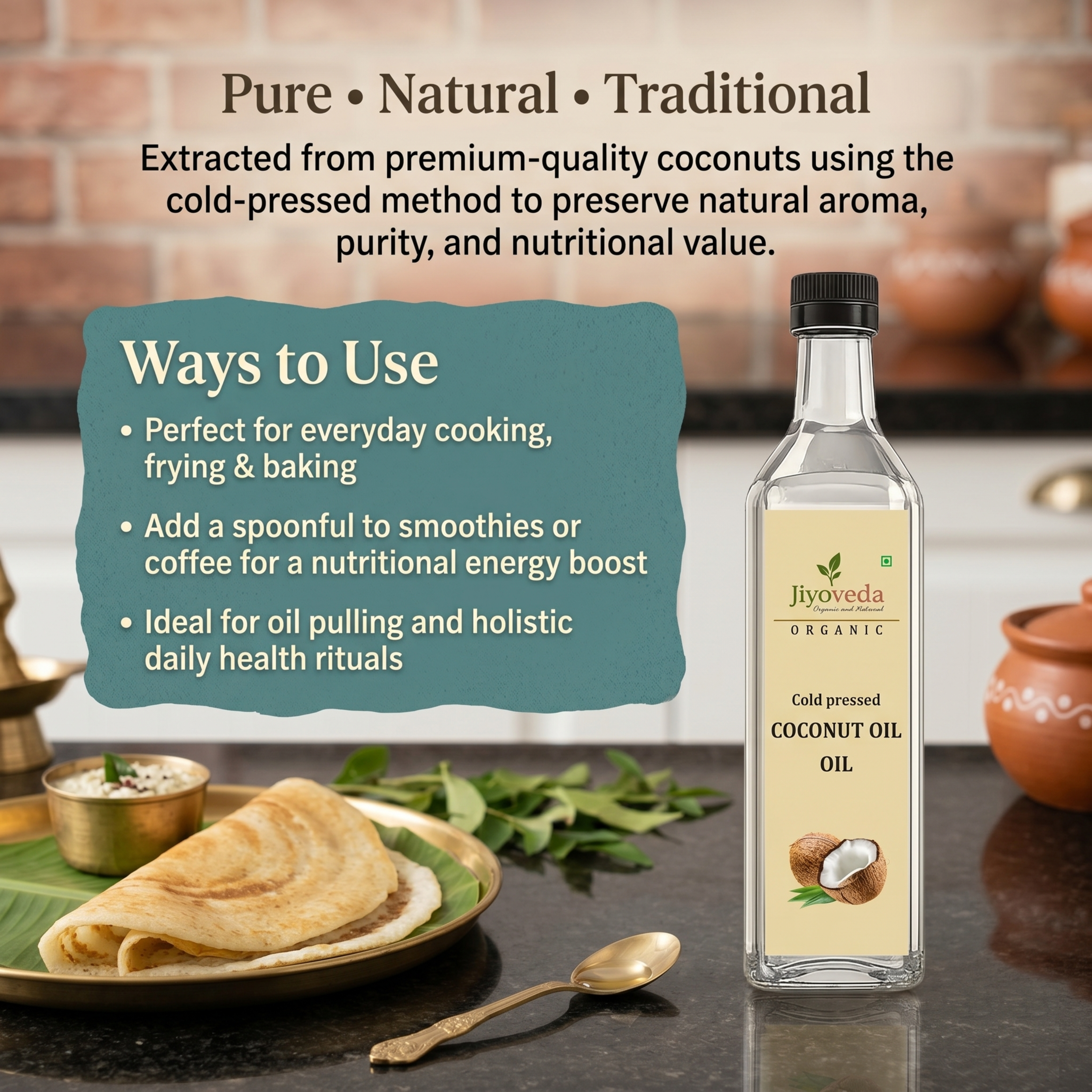 Cold Pressed Coconut Oil