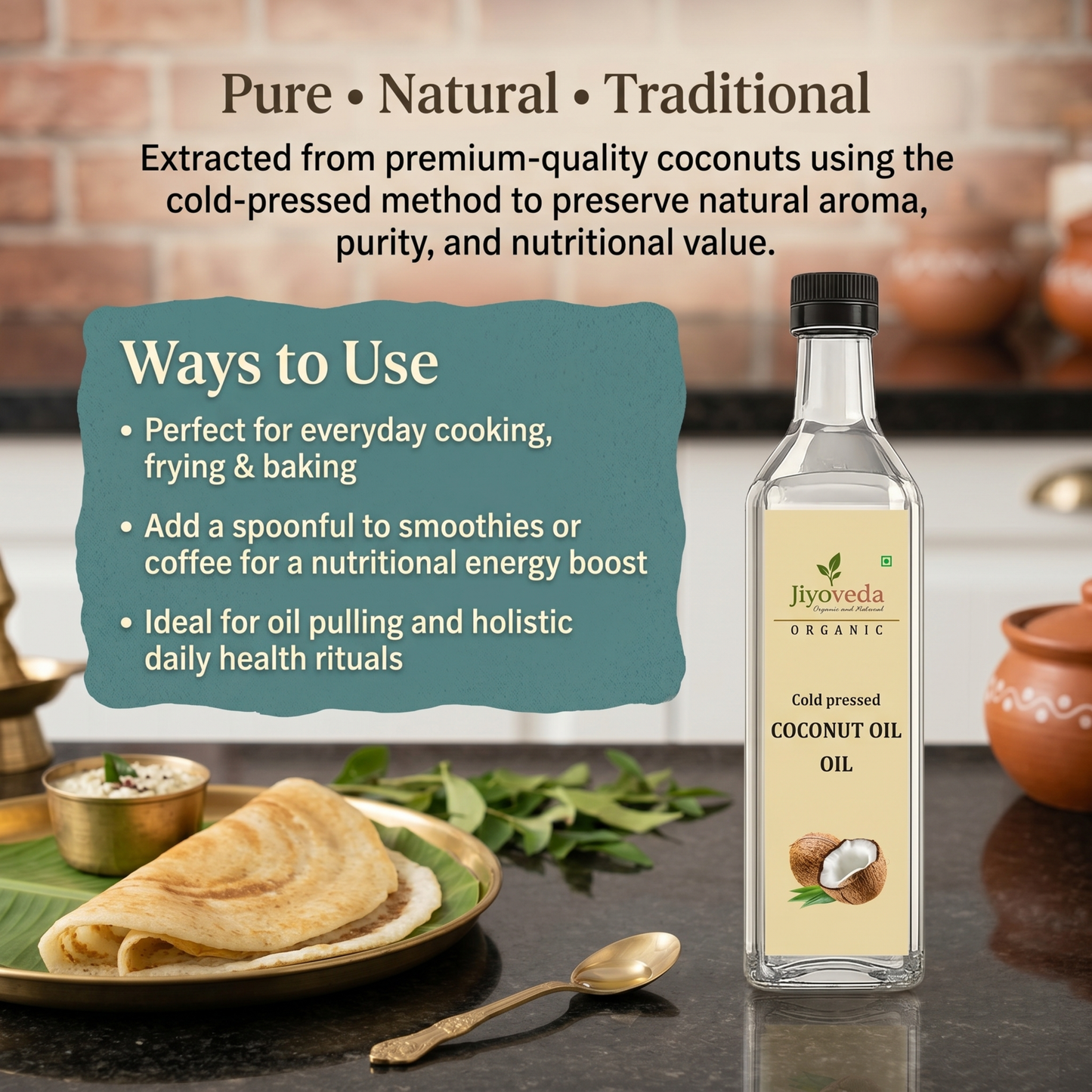 Cold Pressed Coconut Oil