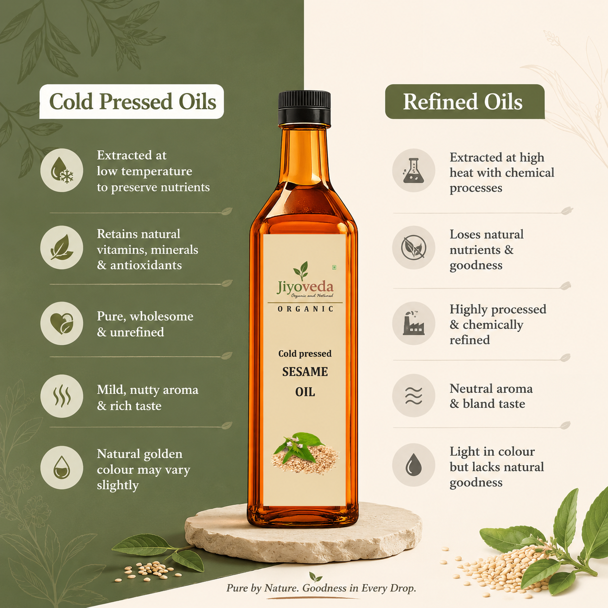Cold Pressed Sesame Oil