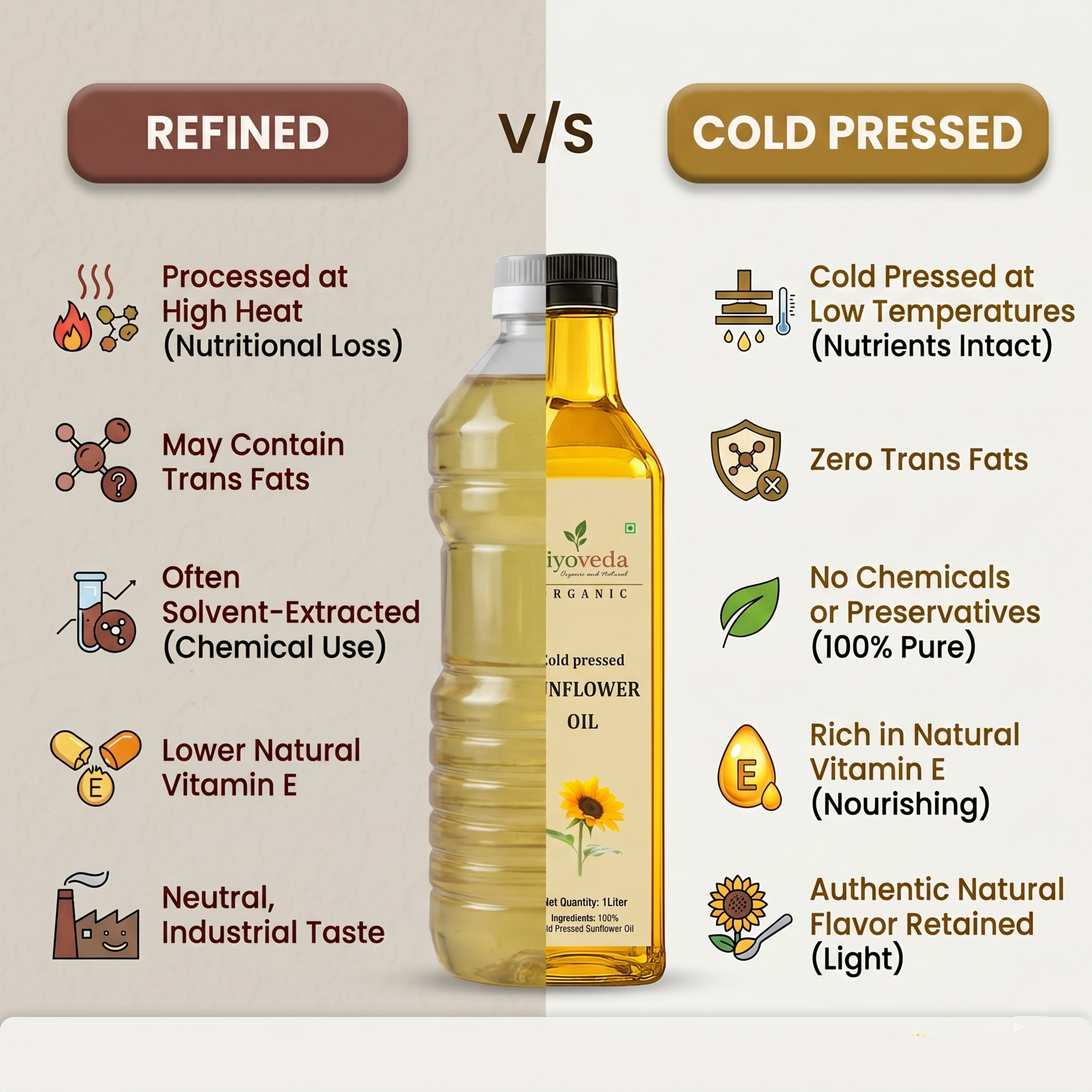 Cold Pressed Sunflower Oil