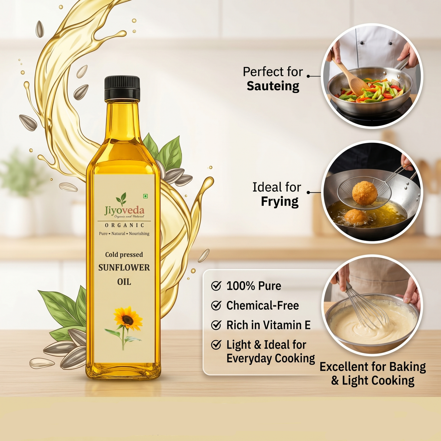 Cold Pressed Sunflower Oil